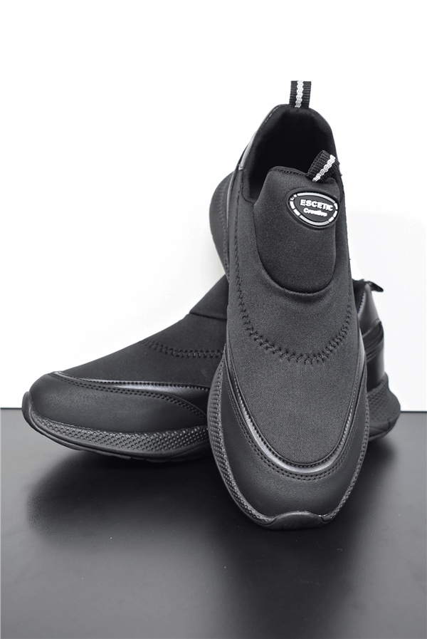 Erkek Spor Siyah-Siyah Ayakkabı