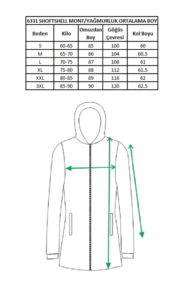 Women's sports removable hood, 2 pockets with hooded black coat / rainfall / jacket